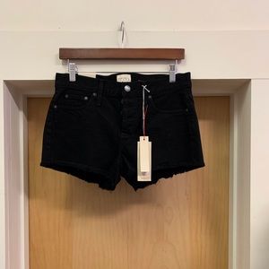 COPY - Alice + Olivia Black Jean Shorts Size 26